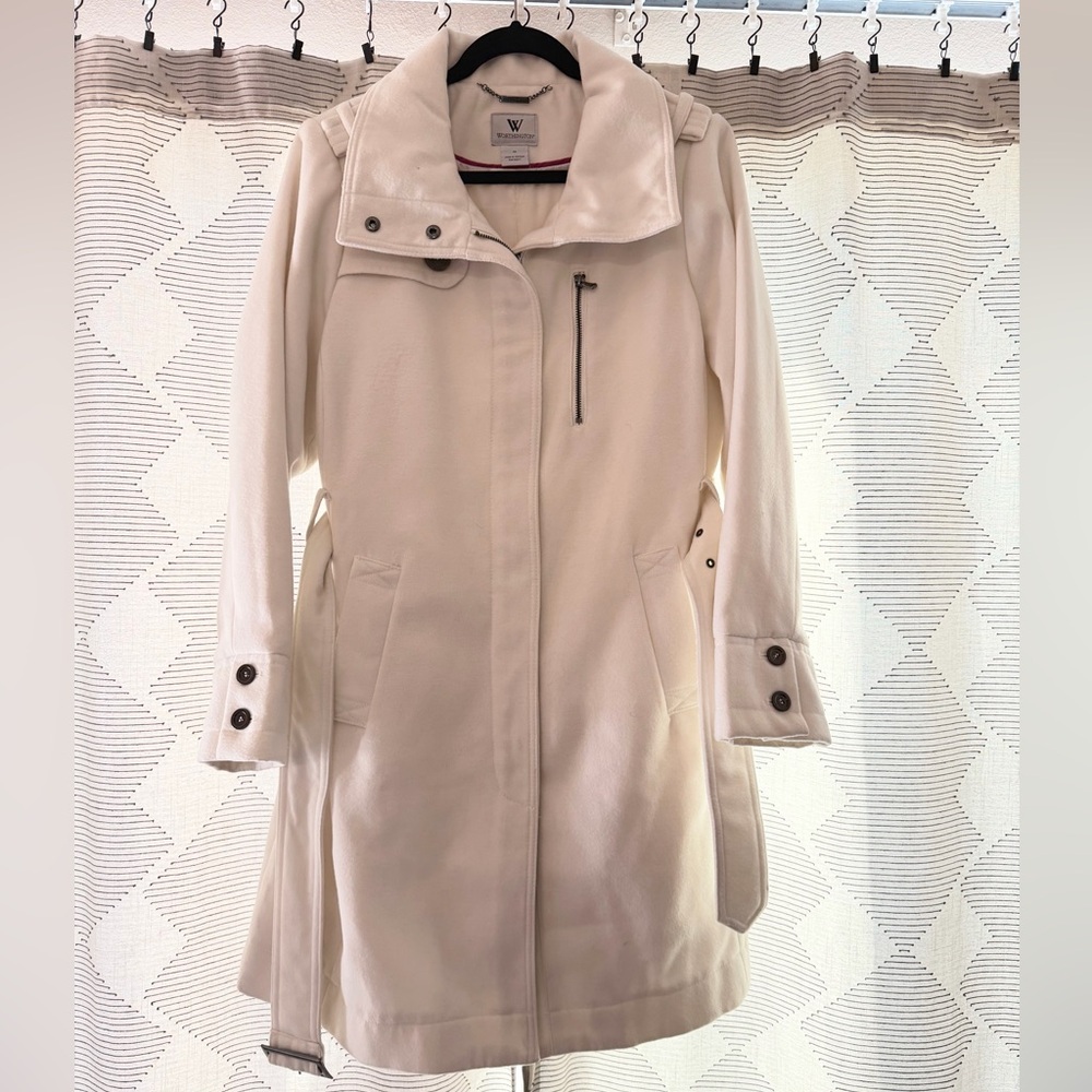 Worthington Cream Trench Coat